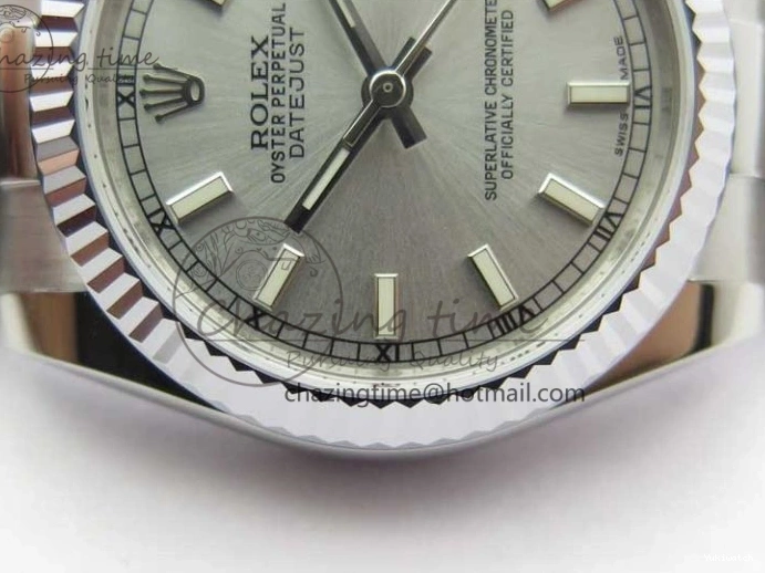 Bracelet SEIKO on President Best 31mm Stick NH05A SS Dial SS 178274 Datejust Silver GSF Markers Edition 0115
